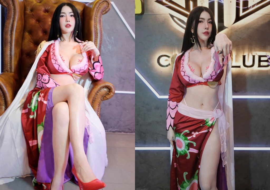 ไอซ์ อลิษา ไอดอลสาวสุดแซ่บ ! คอสเพลย์โบอา One Piece ก่อนขึ้นเขย่าเวที